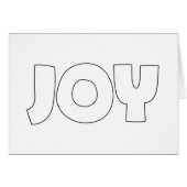 JOY (Create Your Own) - A7 (Landscape) (Front Horizontal)