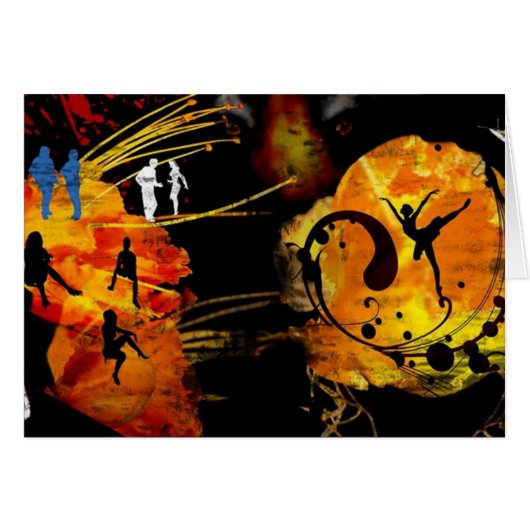 Joy - Dance of Life Cards (Front Horizontal)