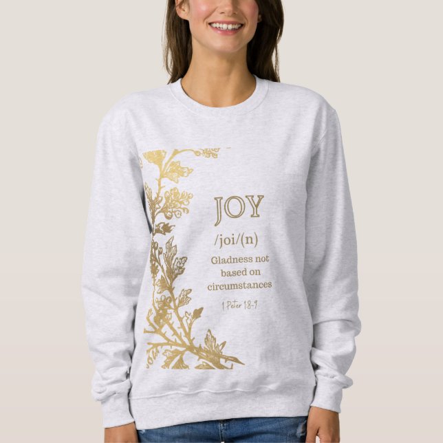 Joy Definition Sweatshirt (Front)