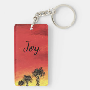 Joy - "Desert Celebration" by All Joy Art Keychain