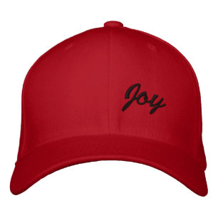 Joy Embroidered Baseball Cap