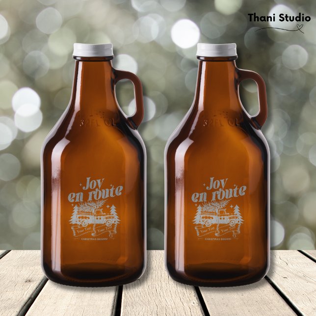 Joy en route Christmas Begins Truck & X-Mas Tree Growler (Creator Uploaded)