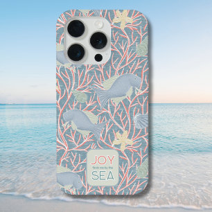 Joy Finds Me By The Sea – Boho Beach iPhone 15 Pro Case