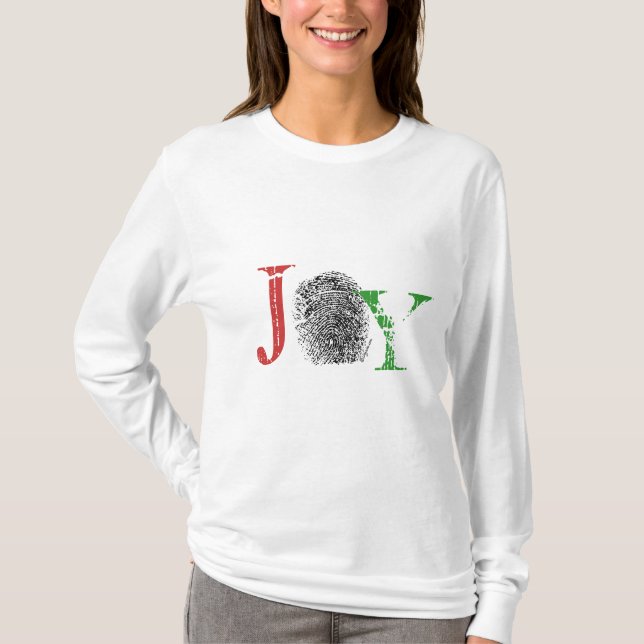 Joy Fingerprint T- shirt (Front)