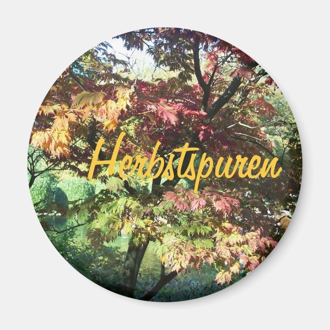 joy for autumn magnet (Front)