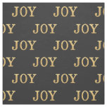 JOY (gold) Fabric