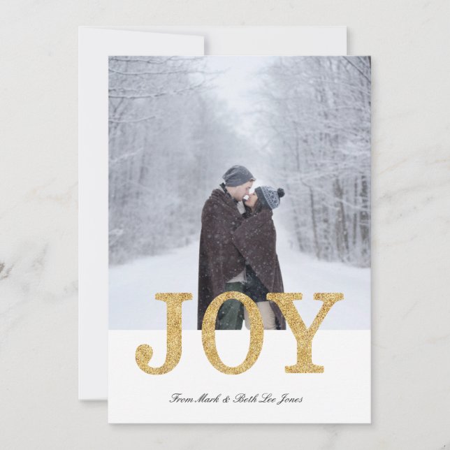 JOY (gold glitter) (Front)