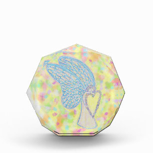 Joy Guardian Angel Art Custom Paperweight Acrylic Award