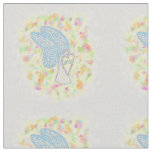 Joy Guardian Angel Fabric Art Material