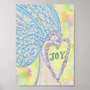 Joy Guardian Angel Poster Art Prints