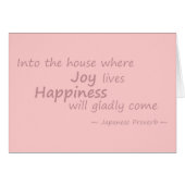 Joy, happiness pink (Front Horizontal)