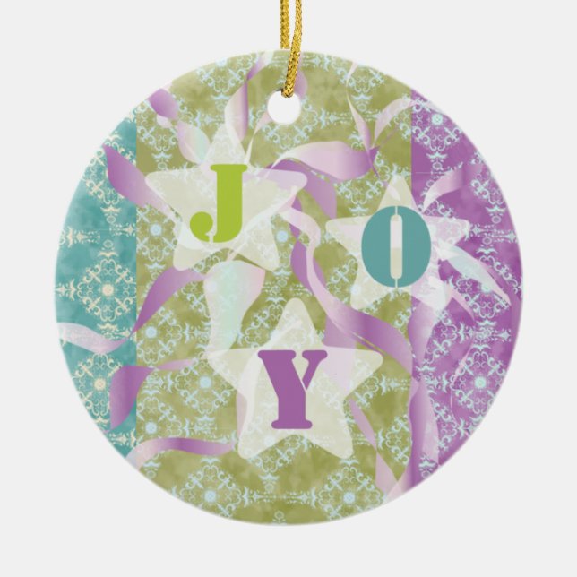 JOY Holiday Keepsake Ornament (Front)