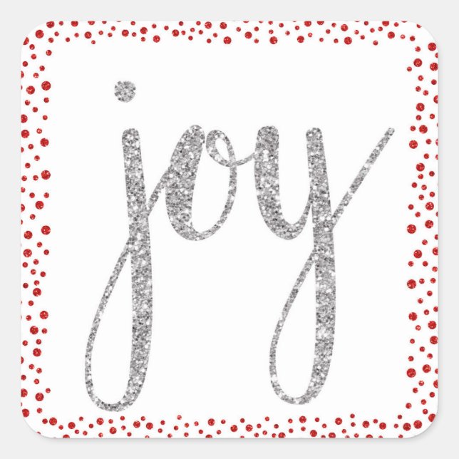Joy holiday stickers (Front)