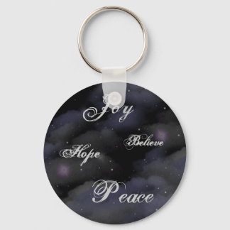 Joy, Hope,Believe, Peace- keychain