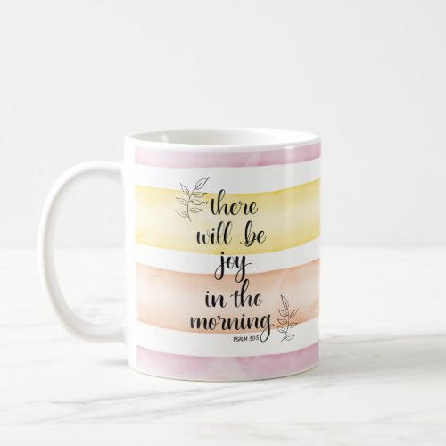 Joy in the morning coffee mug