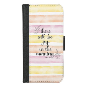 Joy in the morning  iPhone 8/7 wallet case