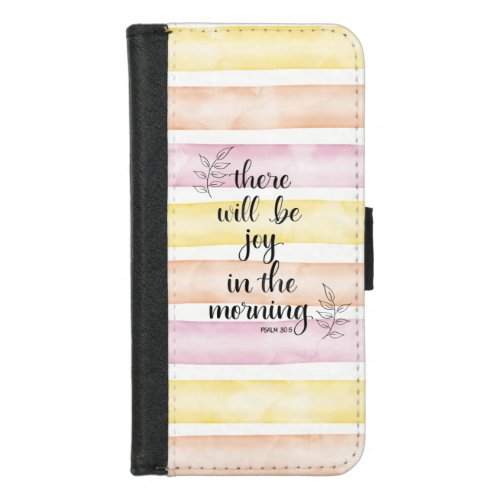 Joy in the morning  iPhone 87 wallet case