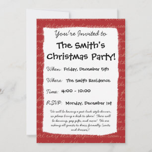 "Joy" Invitation