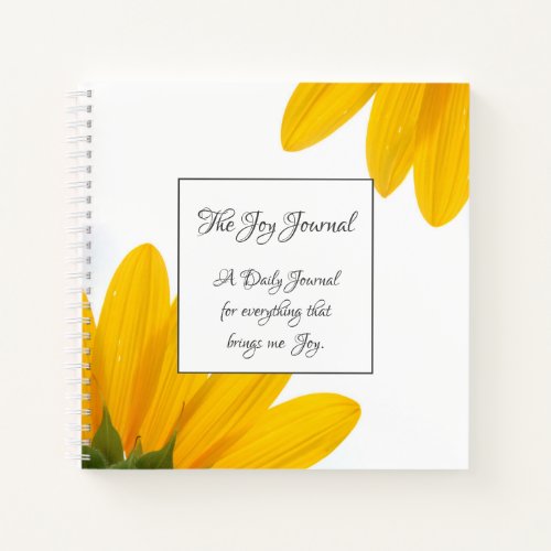 Joy Journal Notebook