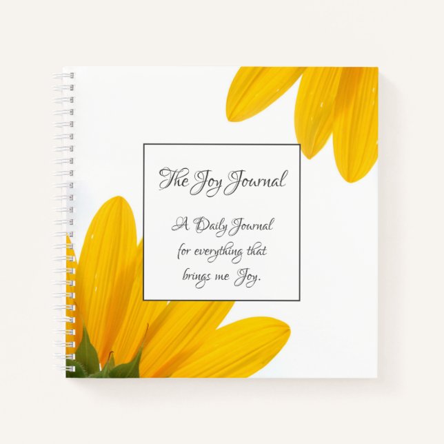 Joy Journal Notebook (Front)