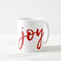 Joy Jumbo Holiday Coffee Mug