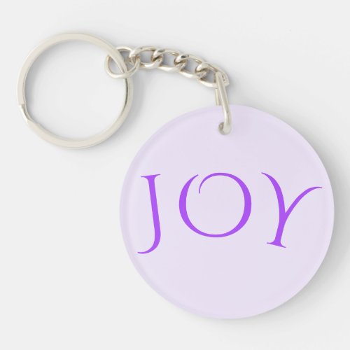 Joy Keychain Your Design Choose Text Font Colors