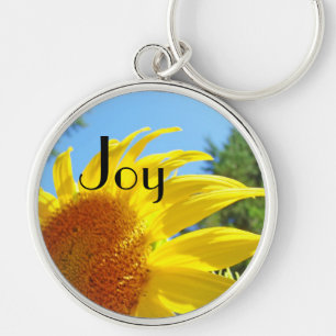 Joy Keychains Summer Yellow Sunflower