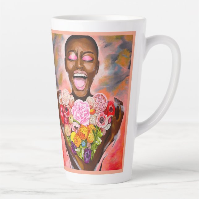 “Joy” Latte Mug (Right)