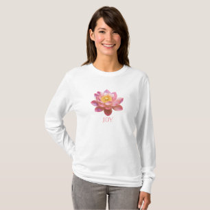 JOY lotus tee shirt.