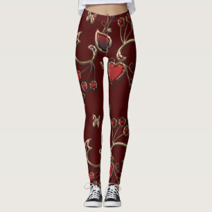 JOY LOVE PEACE FAMILY CHRISTMAS CELEBRATION  LEGGINGS