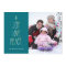 Joy, Love & Peace Hand Lettered Holiday Photo Card