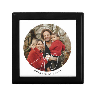Joy Minimalist Family Christmas 2023 Holiday gift Box