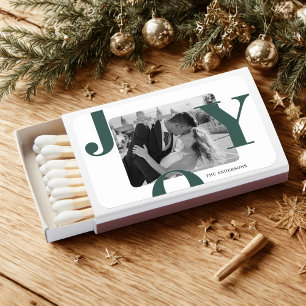 JOY Modern Minimalist Photo  Matchboxes