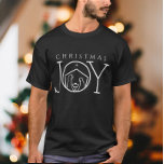 JOY Nativity Christian Religious Christmas T-Shirt<br><div class="desc">This unique Christmas shirt design features the expression "Christmas JOY" with the nativity scene in the letter "O"! The matching collection of products is available in our shop, zazzle.com/store/doodlelulu! Contact us if you would like this design applied to a specific product to create a matching item. Thank you so much...</div>