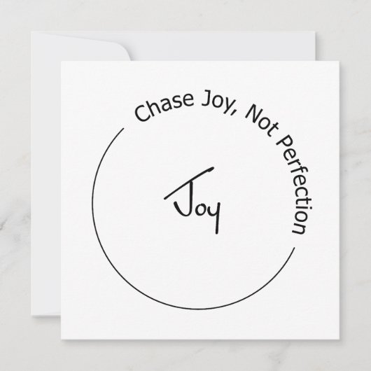 Joy Not Perfection (Front)