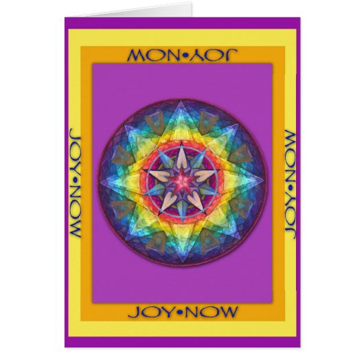 Joy Now Card (Front)