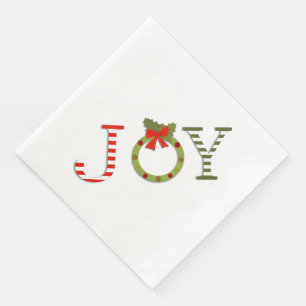 Joy of Christmas Paper Dinner Napkins