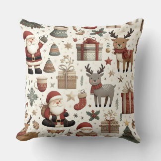 Joy of Christmas Throw Pillow