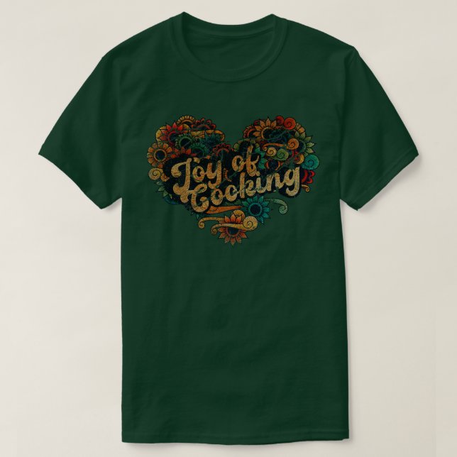 Joy Of Cooking Gloomy T-Shirt (Design Front)