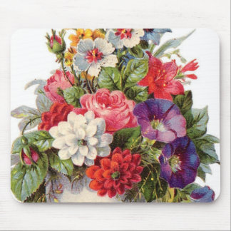 Joy of flowers mouse pad