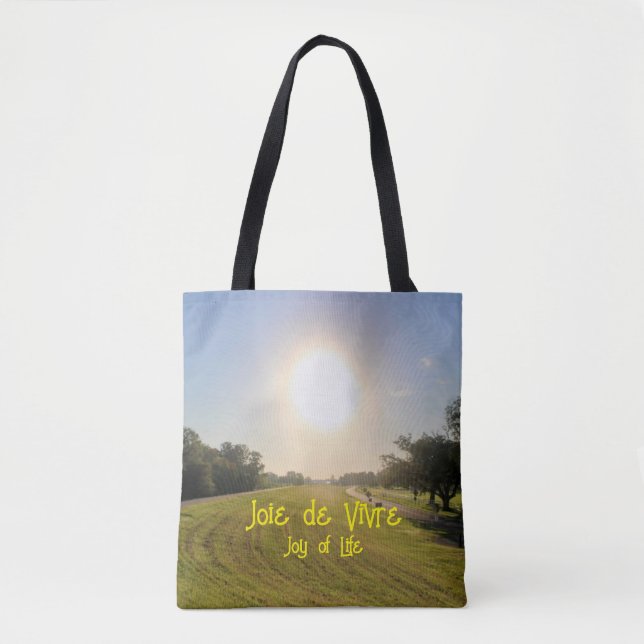 "Joy of Life " Tote Bag (Front)