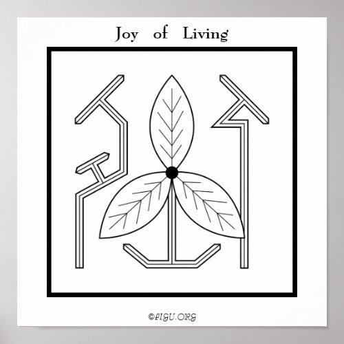 Joy of Living  Poster