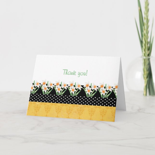 Joy of Spring Thank you Card (Front)