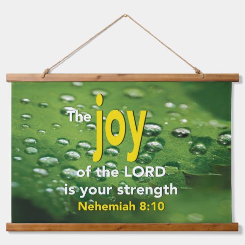 JOY OF THE LORD HANGING TAPESTRY