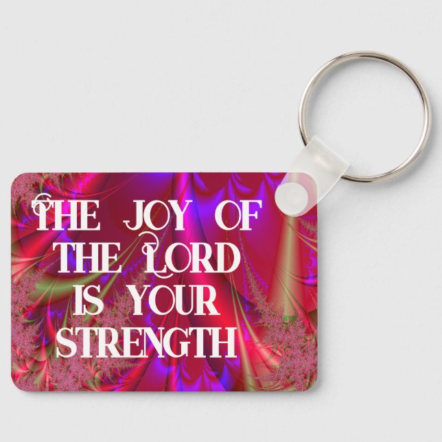 Joy of the Lord Keychain (Front)