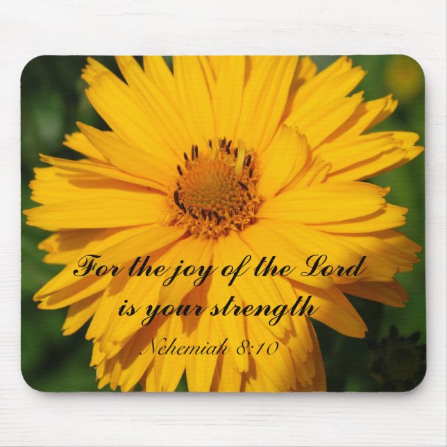 Joy of the Lord Mouse Pad (Front)