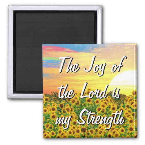 Joy of the Lord Refrigerator Magnet