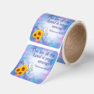Joy of the Lord Square Sticker