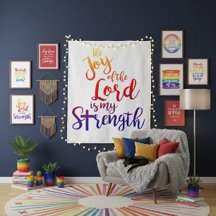 Joy of the Lord Tapestry