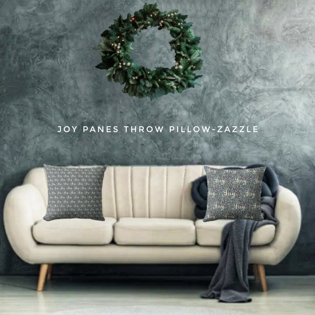 Joy Panes Throw Pillow (Creator Uploaded)